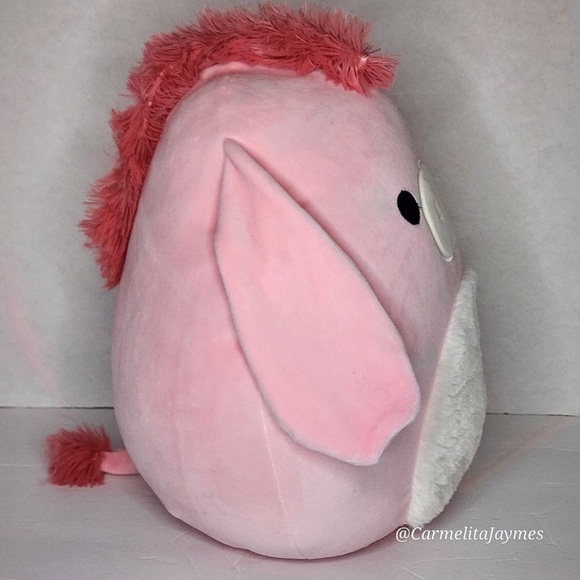 MAUDIE 🫏 Pink FTM Donkey Original Squishmallow By Kellytoy NWT - Picture 2 of 8